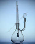 Piknometr szklany z termometrem i boczną rurką 50 ml