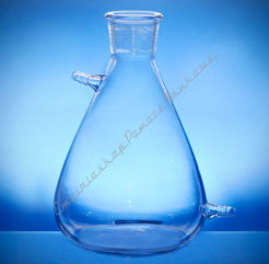 Kolba próżniowa z 2 króćcmi szklanymi – 2500 ml