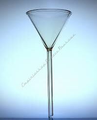 Lejek szklany z długą nóżką fi 75 mm