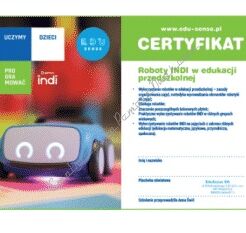 Certyfikowane szkolenie – Roboty INDI w edukacji przedszkolnej