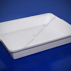 Kuweta laboratoryjna z PP, 540x435x130 mm DUŻA I GŁĘBOKA