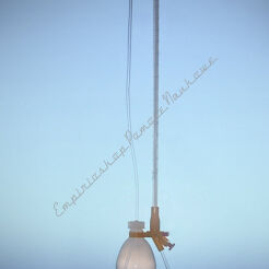 Biureta Schillinga 10 ml mocowana na butelce z polipropylenu 500 ml