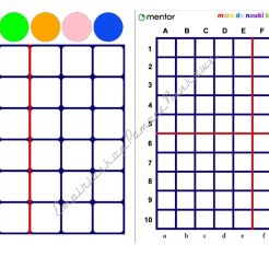 Mata dwustronna Kodowanie + STEM mini 110 x 110 cm
