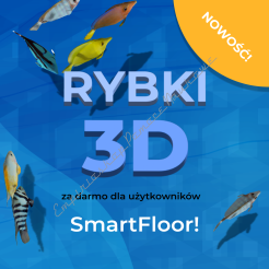 Aplikacja do Smartfloor - Rybki 3D