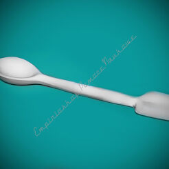 Łyżeczko - szpatułka porcelanowa 0,5ml