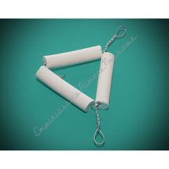 Trójkąt do tygli 75x75