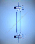 Biureta do pobierania gazu 100ml (dwa krany teflonowe)