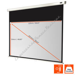 Manualny ekran projekcyjny Celexon Economy 220x124 (16:9)