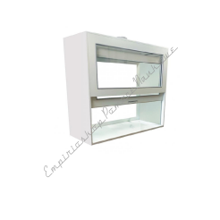 Dygestorium nastołowe - obserwacja doświadczeń z przodu i z tyłu