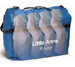 Little ANNE QCPR - Zestaw 4 manekinów w torbie transportowej